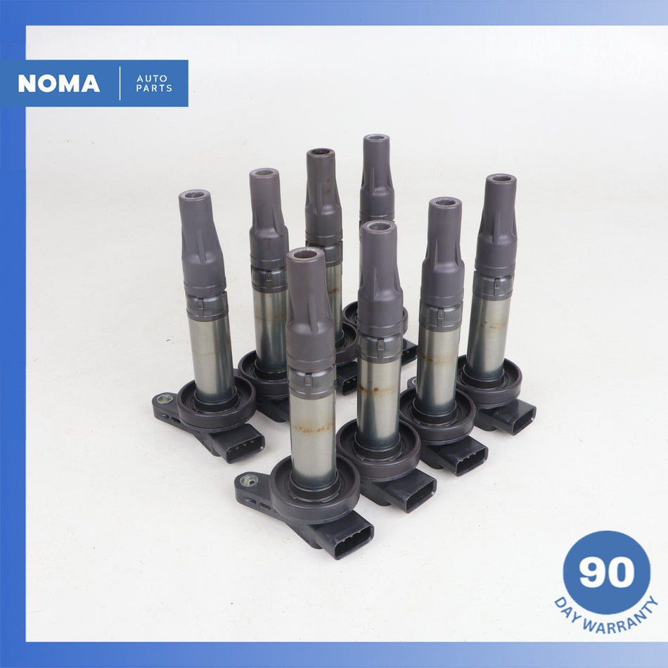 03-10 Jaguar X150 XK XF Engine Motor Ignition Coil Set of 8 6R8312A366AA OEM
