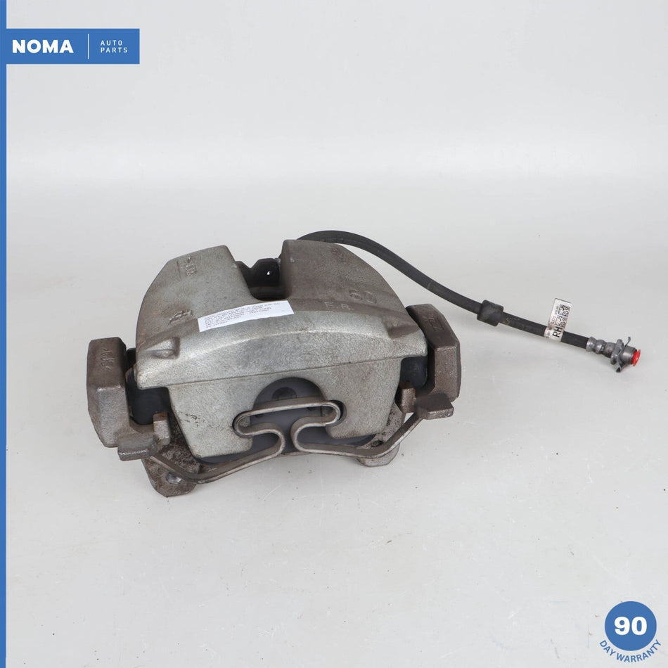 16-20 Jaguar X260 XF Front Right Passenger Brake Caliper w/ Hose & Sensor OEM