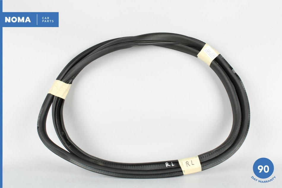 03-08 Jaguar S-Type X202 Rear Left Driver Door Seal Weather Strip XR818113 OEM