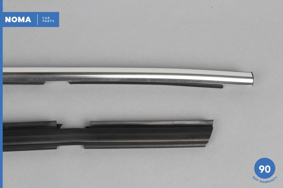 04-09 Jaguar XJ8 XJR X350 X358 SWB Rear Right Side Window Exterior Molding OEM