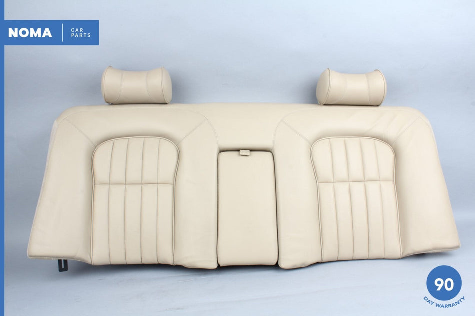 98-03 Jaguar XJ8 Vanden Plas X308 Rear Top Upper Seat Cushion w/ Headrests OEM