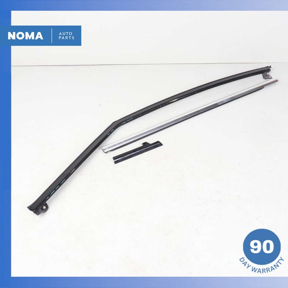 12-19 LR Range Rover Evoque L538 Front Right Outer Door Window Molding Set OEM