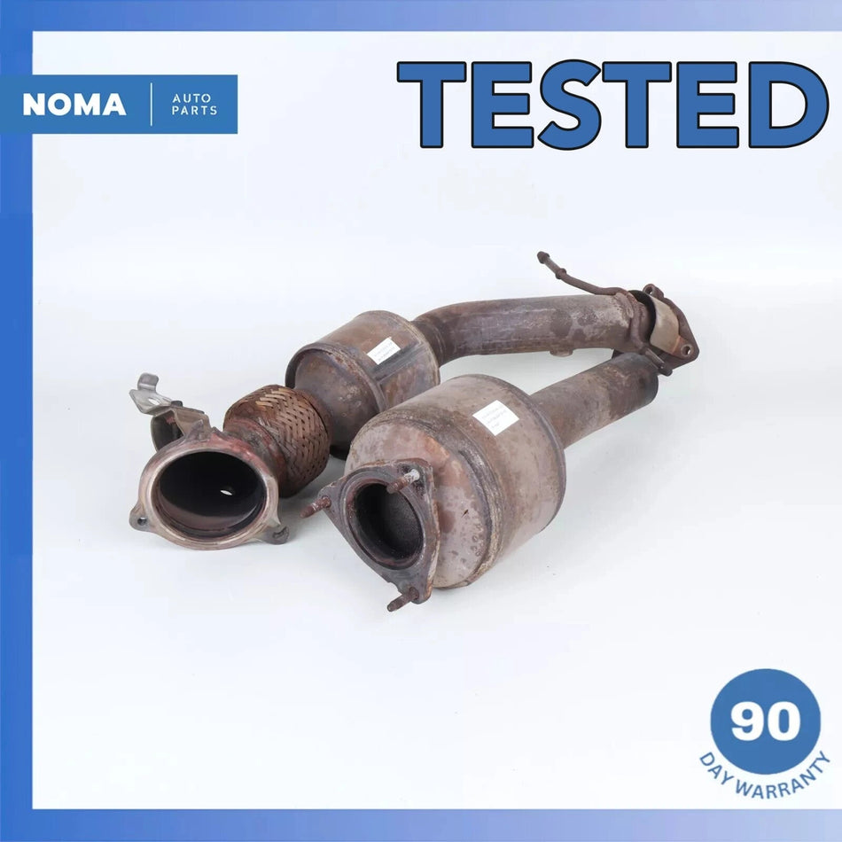12-19 LR Range Rover Evoque L538 L550 2.0L Upper & Lower Exhaust Downpipe OEM