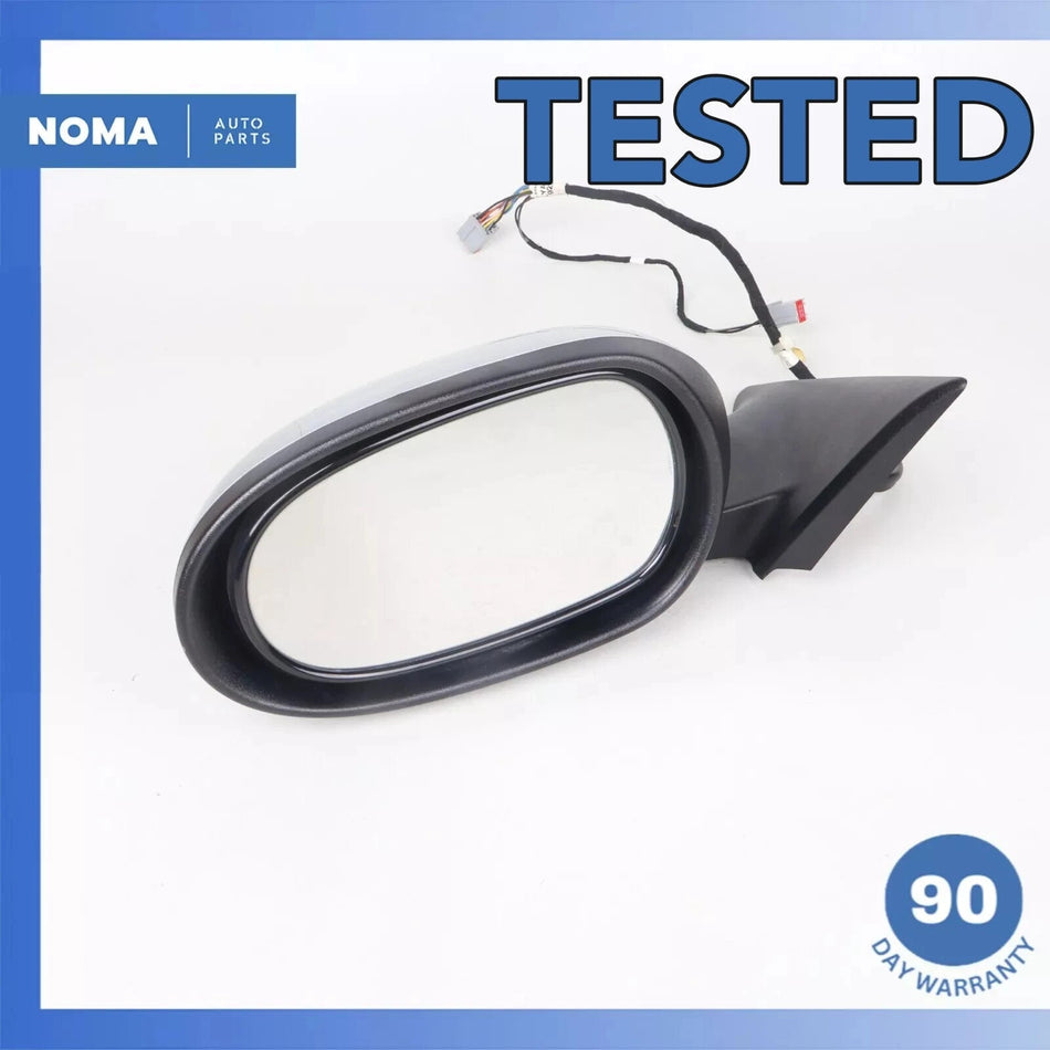 07-09 Jaguar X150 XK XKR Left Driver Side Door Rear View Mirror Silver OEM