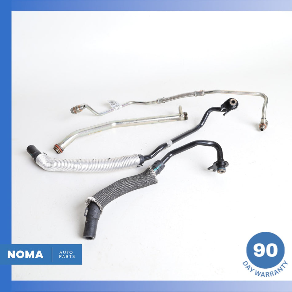 18-23 Range Rover Evoque L551 AJ20P4 Turbo Turbocharger Oil Line Set OEM 23k
