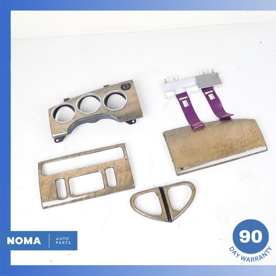 00-06 Jaguar X100 XKR XK8 Dash Dashboard Cluster Bezel Trim Molding Set OEM