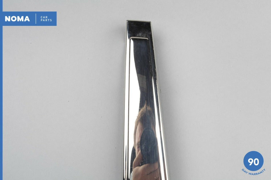 88-94 Jaguar XJ6 XJ40 Right Passenger Side Exterior B Pillar Molding Chrome OEM