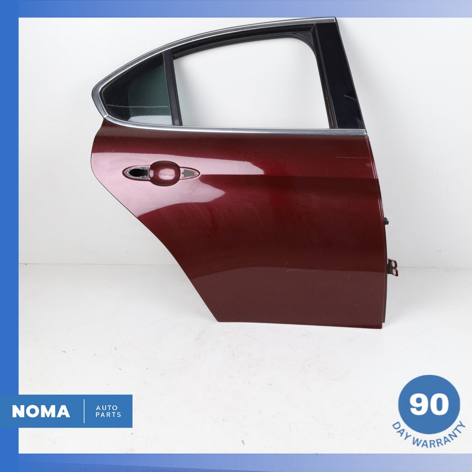 17-23 Alfa Romeo 952 Giulia Rear Right Passenger Door Shell Panel Red OEM