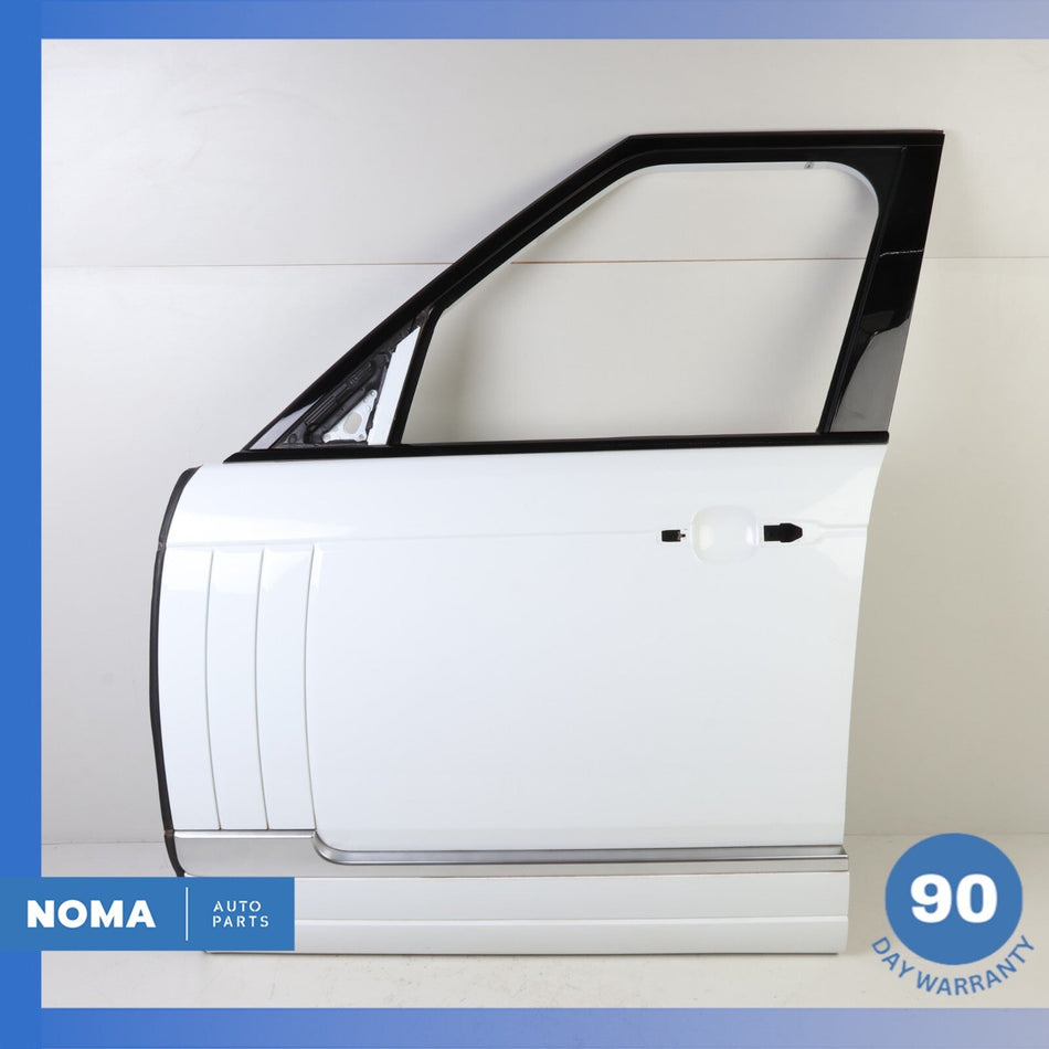 13-22 LR Range Rover L405 Front Left Driver Side Door Panel Shell White OEM