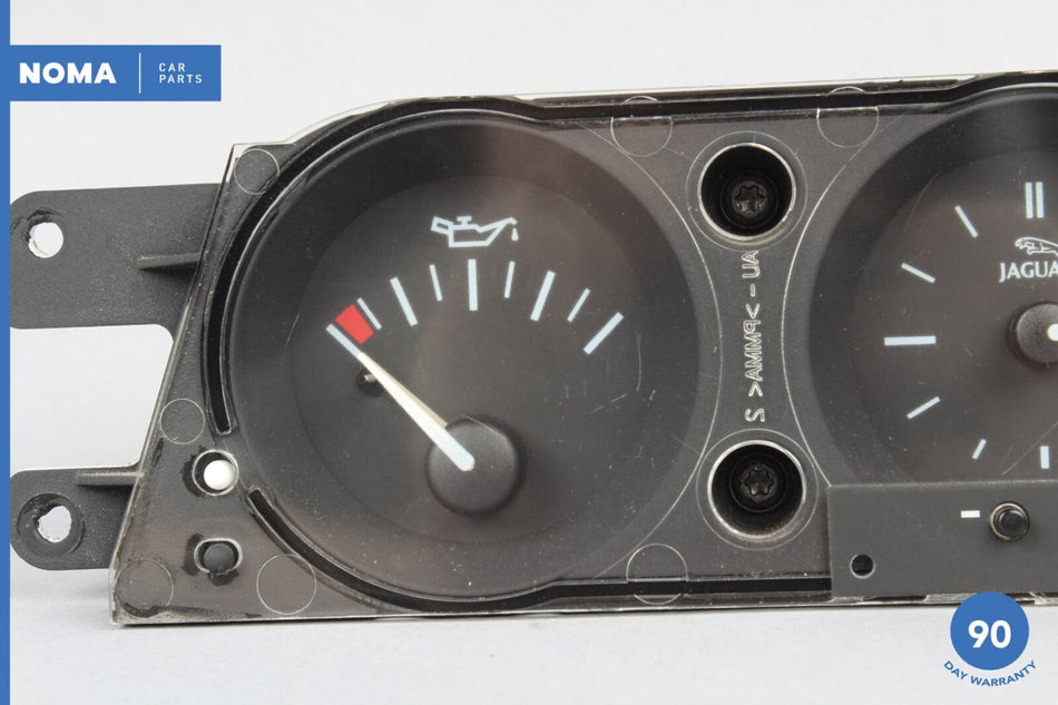 97-02 Jaguar XK8 XKR X100 Dashboard Oil Pressure Battery Clock Gauge Cluster OEM