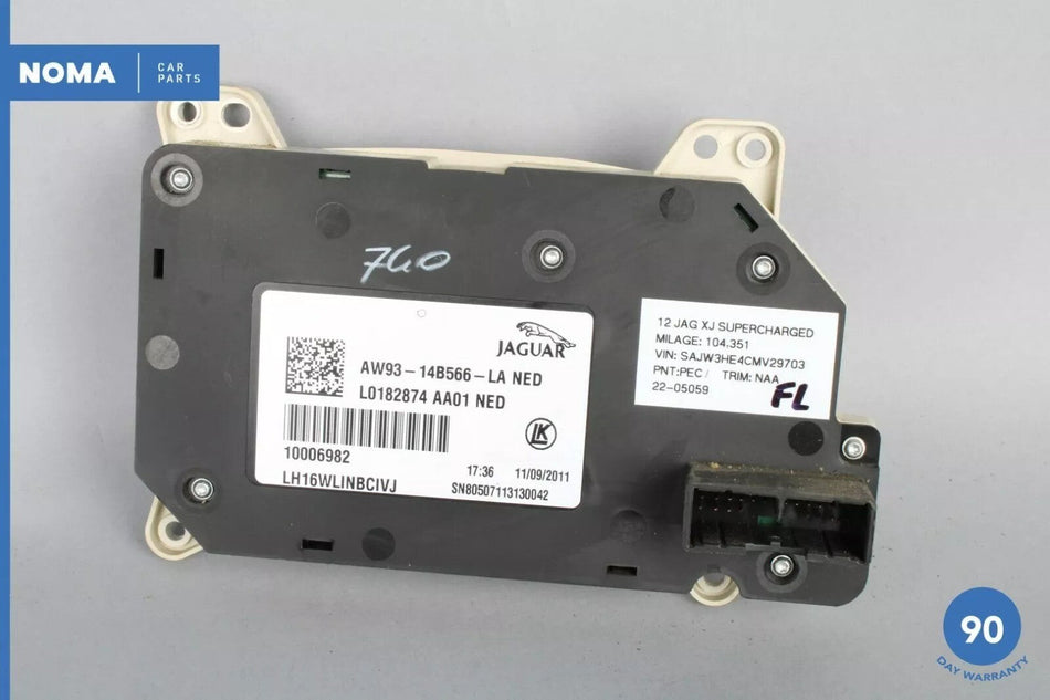 10-19 Jaguar X351 XJL XJR Front Left Driver Side Seat Control Switch OEM