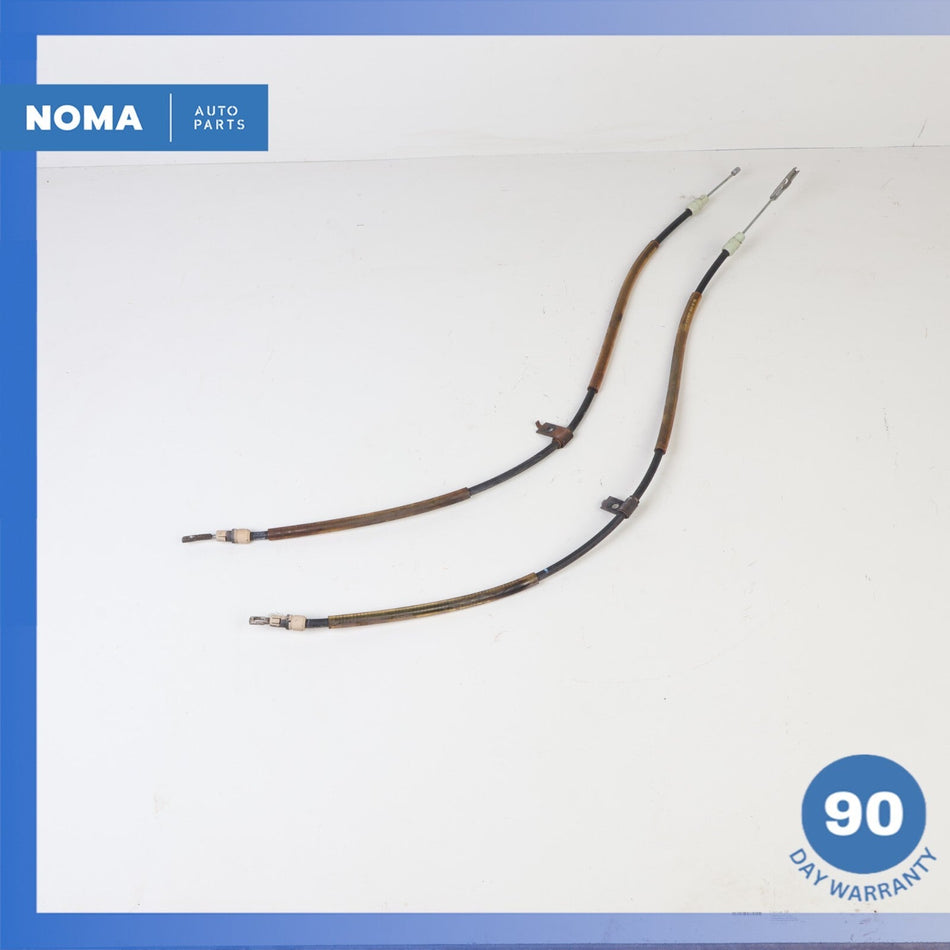 2010 Jaguar X250 XF Rear Left & Right Side Parking Brake Cable Set of 2 OEM