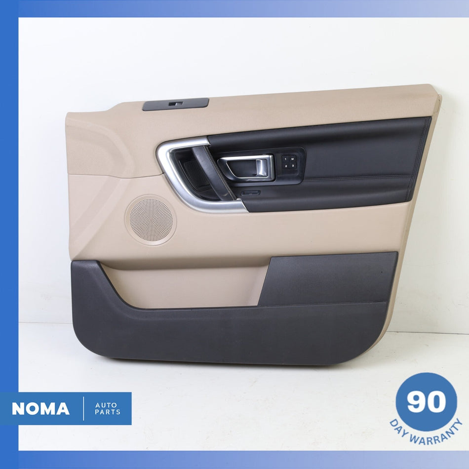 15-19 LR Discovery Sport L550 Front Right Door Trim Panel Assembly Beige OEM