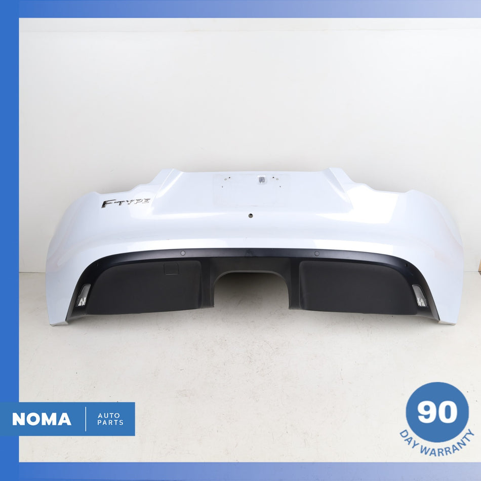 21-24 Jaguar X152 F-Type Rear Bumper Cover Assembly White MX5317K835AF OEM
