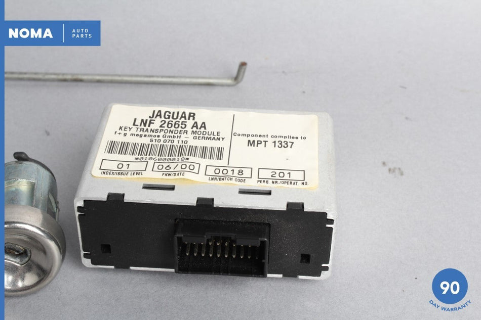 2000 Jaguar X308 XJR 4.0 S/C ECU BCM Computer Modules w/ Lock Set OEM