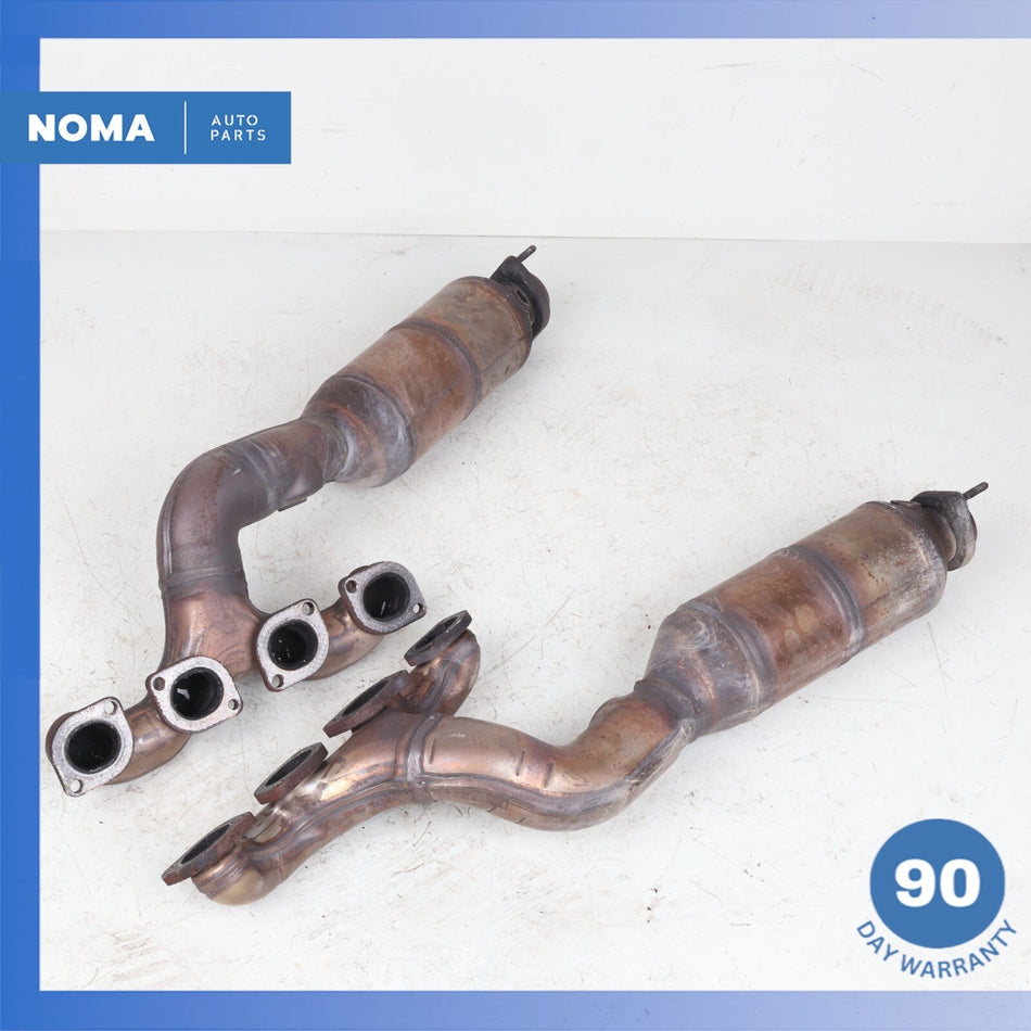 04-05 BMW E64 645Ci 545i 745i N62 Front & Rear Exhaust Manifold Downpipe Set OEM