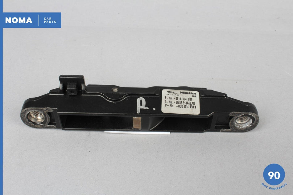 07-15 Jaguar XK XKR X150 Convertible Front Right Side Hood Latch Guide OEM
