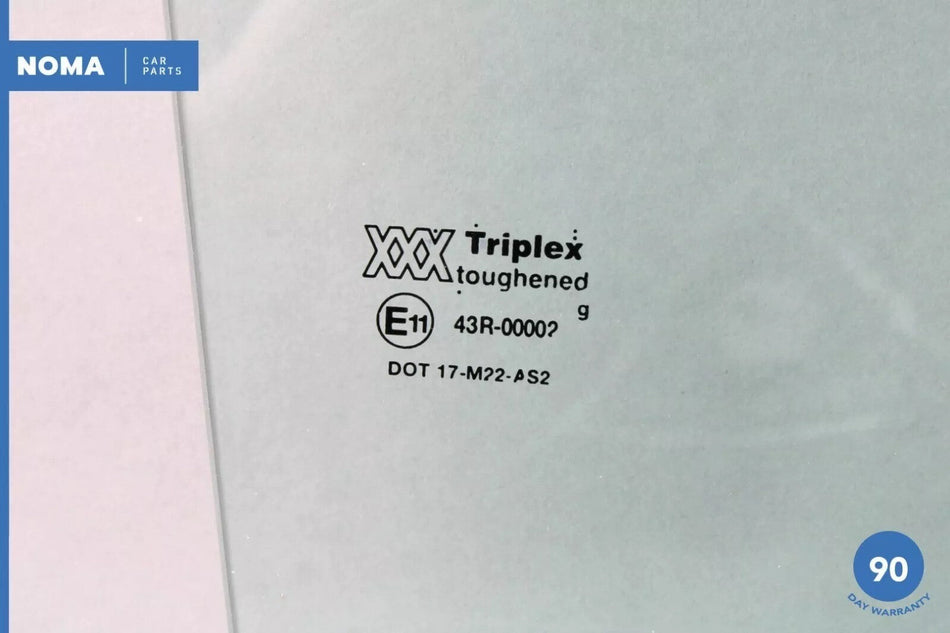 95-03 Jaguar X308 XJ8 XJR XJ6 Rear Right Passenger Side Door Window Glass OEM