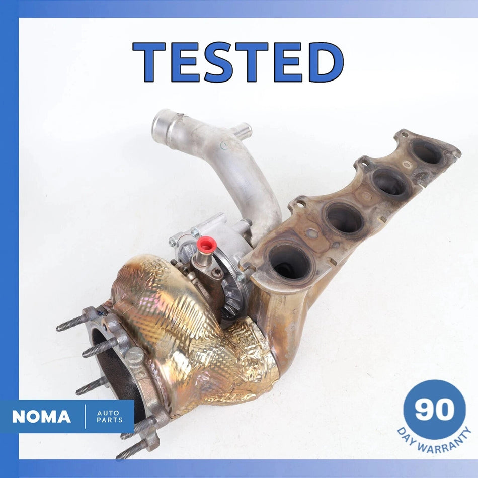 13-18 Audi D4 A8 S6 S7 Left Side Turbo Charger Turbocharger Manifold OEM