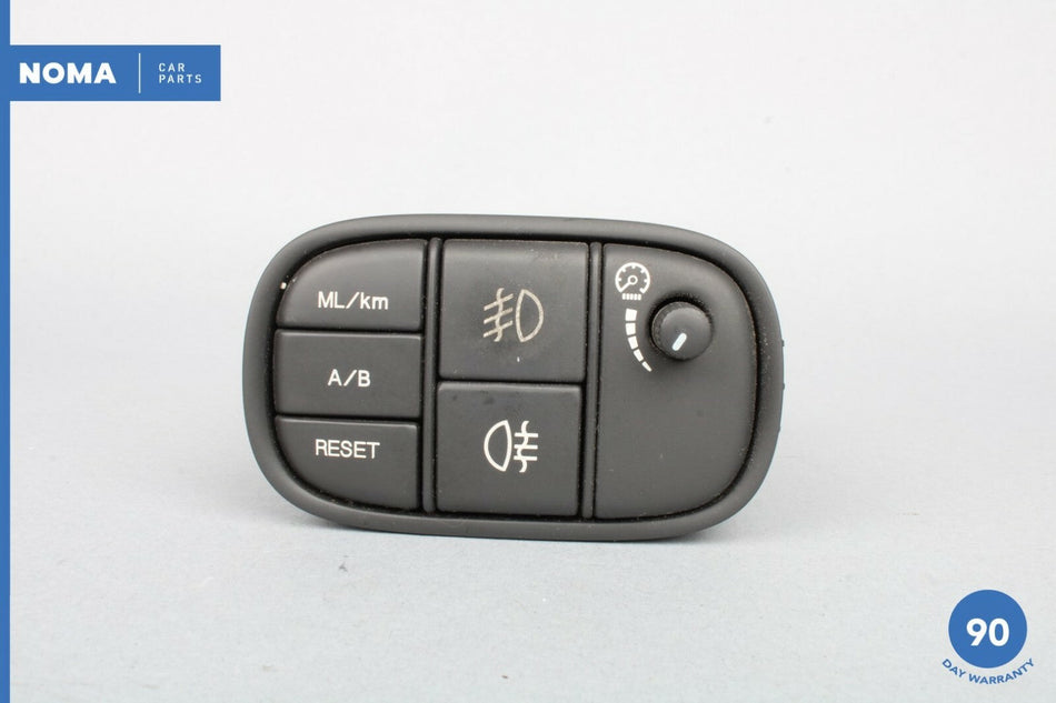 03-08 Jaguar S-Type R X202 Dash Dashboard Fog Light Dimmer Trip Reset Switch OEM