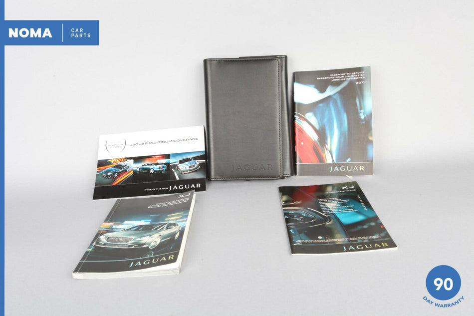 2011 Jaguar XJL X351 Owners Handbook Manual w/ Leather Folder OEM