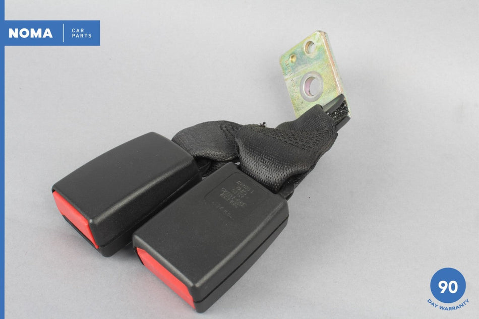 05-08 Jaguar S-Type X206 Rear Back Center Twin Double Seat Belt Buckle LEG OEM