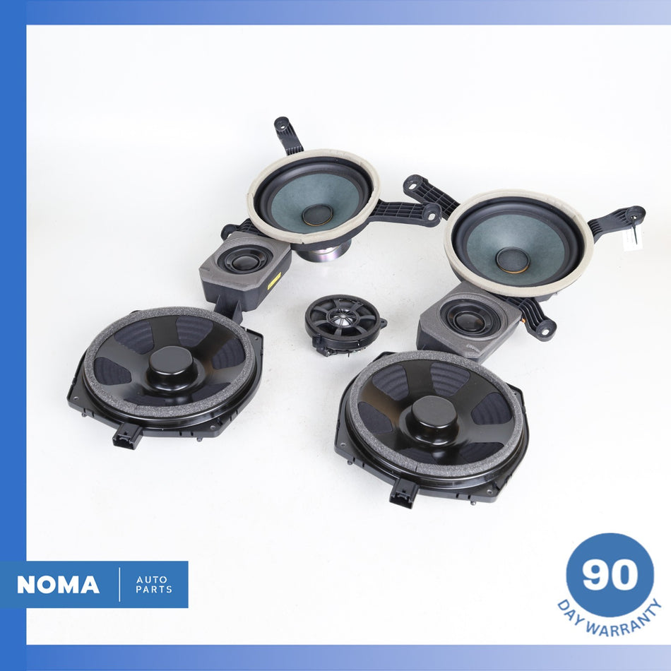 14-24 Jaguar X152 F-Type Front & Rear Premium Audio 1200W Speaker Set OEM 49k