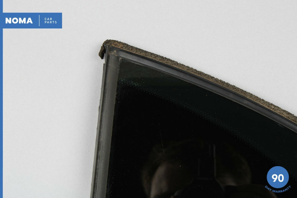 03-08 Jaguar S-Type X204 Rear Left Driver Side Quarter Door Window Glass OEM
