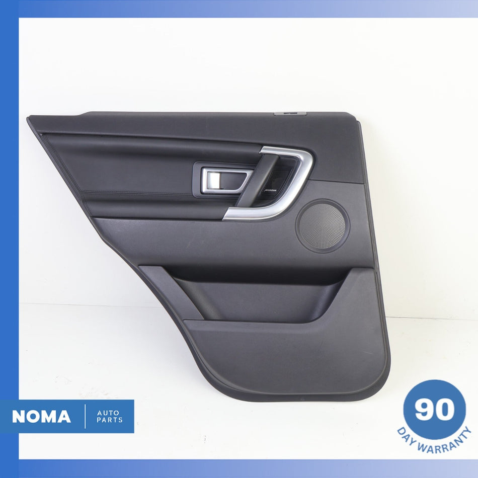 15-19 LR Discovery Sport L550 Rear Left Door Trim Panel Assembly Black OEM