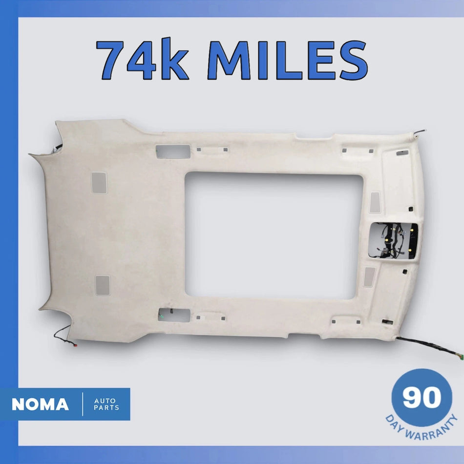 14-16 LR Range Rover L405 LWB Headliner Cover Roof Trim Suede Beige OEM 74k