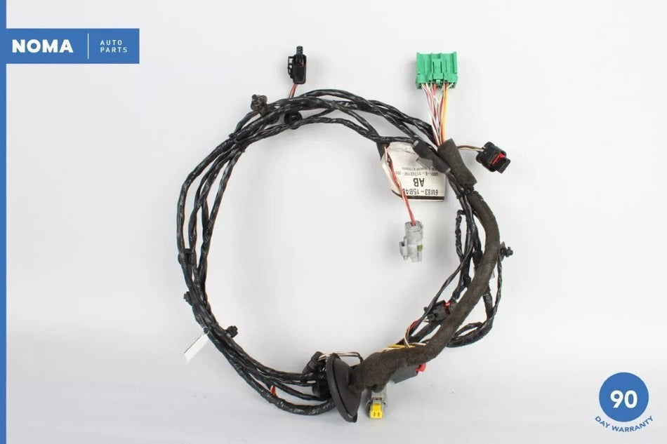 07-09 Jaguar X150 XK Rear Bumper Wiring Wire Harness 6W8315B484AB OEM