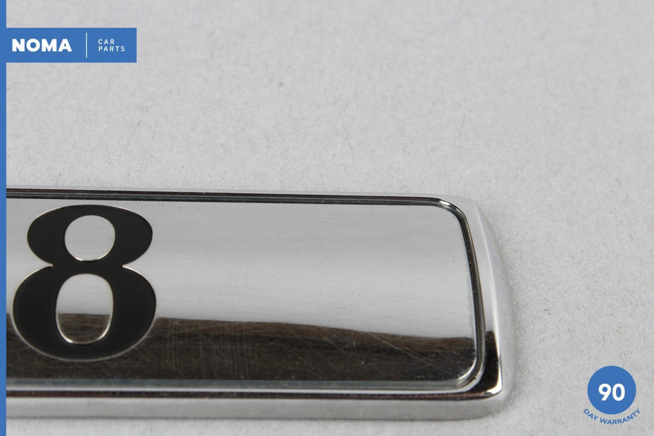 04-09 Jaguar XJ8 X350 X358 Rear Left Driver Side Trunk Lid Logo Badge OEM