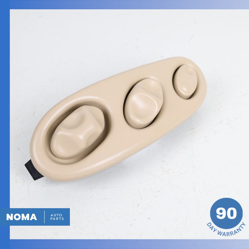 97-06 Jaguar X100 XK8 XKR Right Side Seat Control Switch Oatmeal Beige OEM 82k