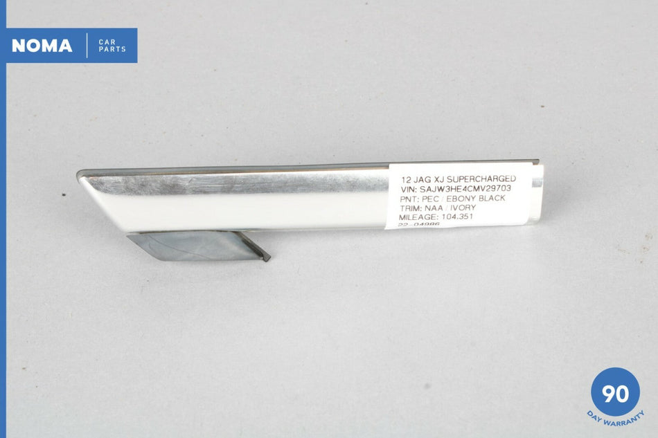 10-18 Jaguar XJ X351 Front Right Passenger Side Door Reveal Molding Chrome OEM