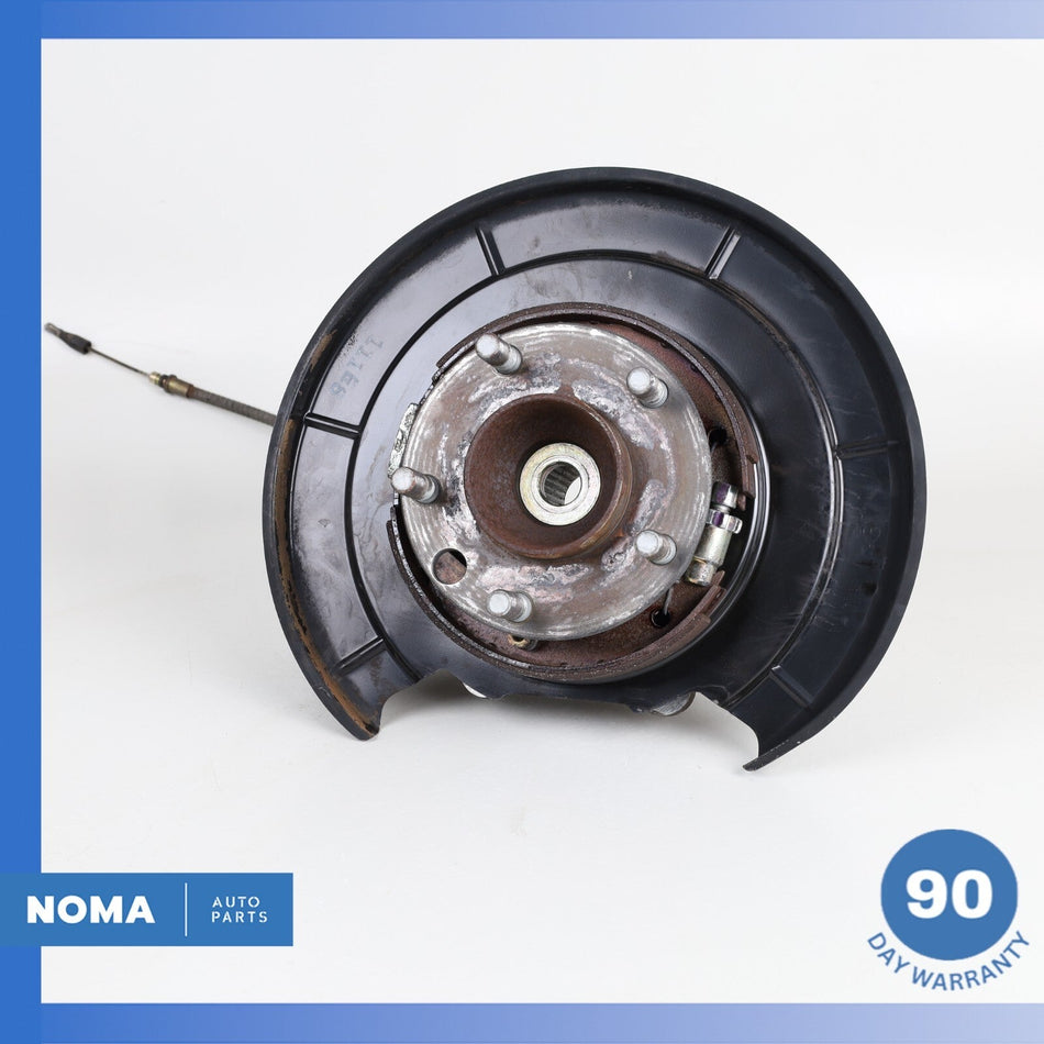 95-00 Jaguar X308 XJR XK8 Rear Right Passenger Spindle Knuckle Hub w/ Shield OEM