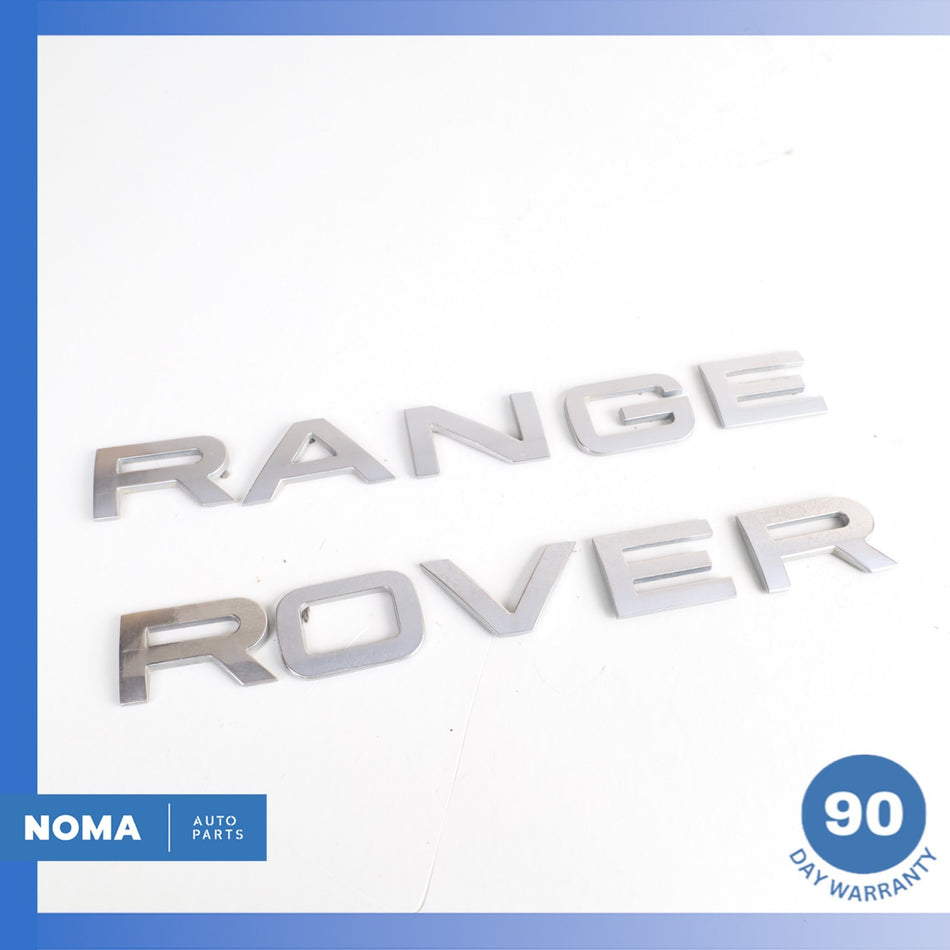 2013 LR Range Rover Sport L320 Hood Bonnet Logo Emblem Badge Set OEM