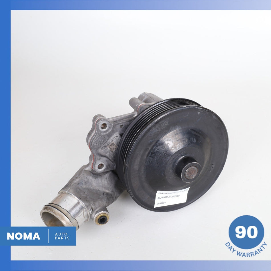 10-23 Jaguar X152 F-Type XK Engine Coolant Water Pump w/ Pulley 8W938K500BC OEM