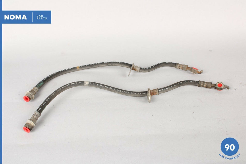 07-17 Lexus XF40 LS460 Front Hydraulic Brake Hose Set of 2 90947-02F77 OEM