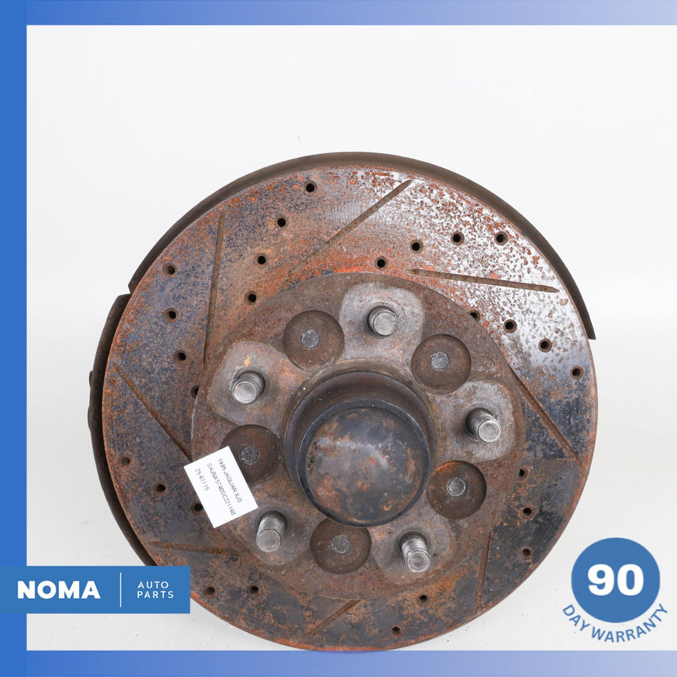 84-96 Jaguar XJS Series 3 Front Left Side Spindle Knuckle Hub w/ Shield OEM