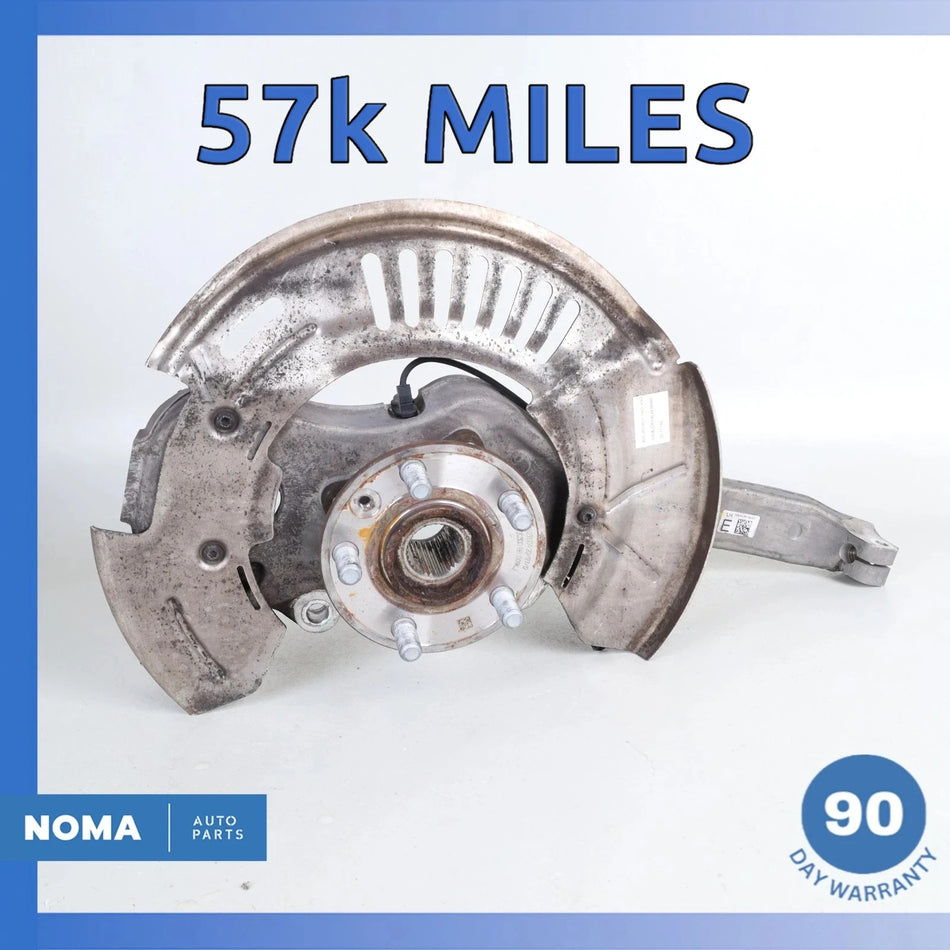 19-23 Jaguar X761 F-Pace SVR Front Left Spindle Knuckle Hub w/ Shield OEM 57k