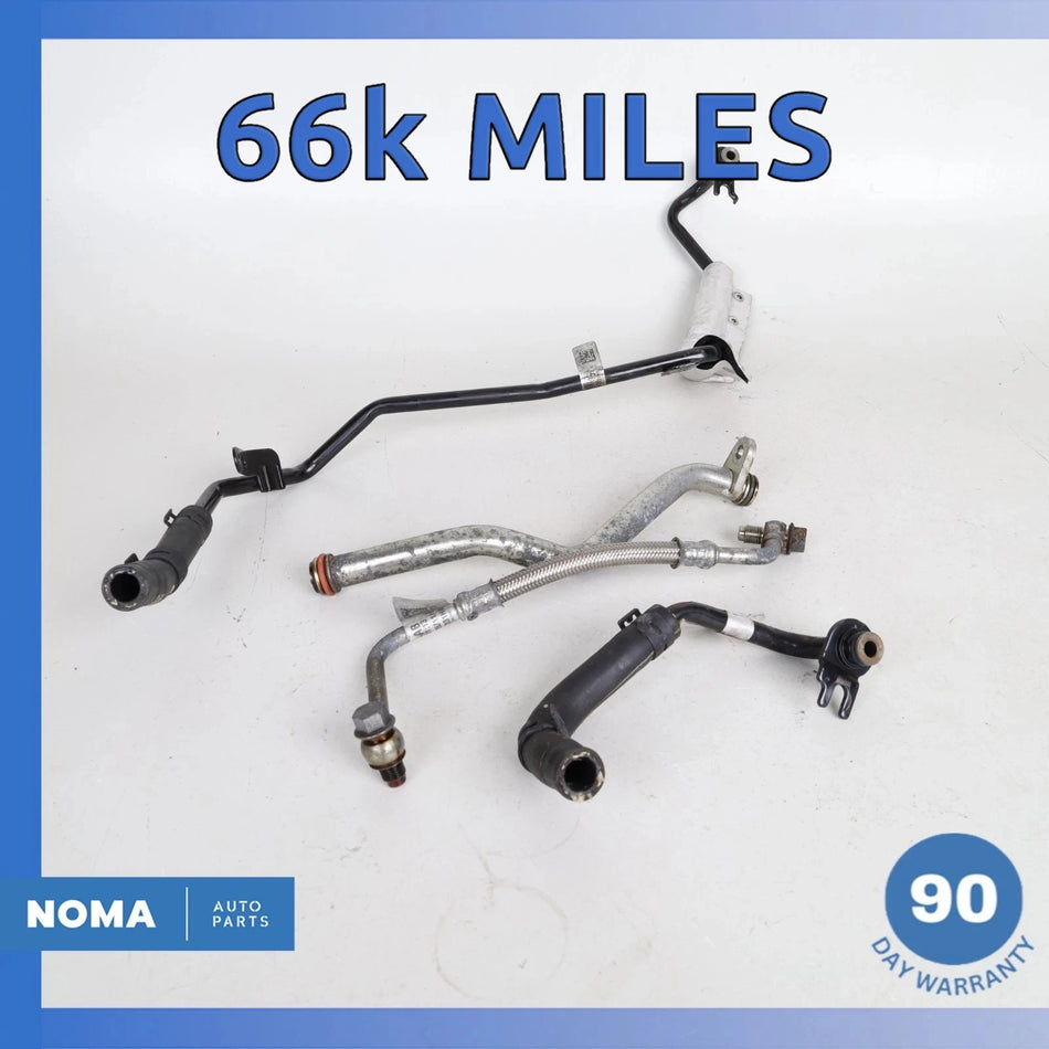 18-21 LR Range Rover Velar L560 AJ20P4 Turbo Turbocharger Oil Line Set OEM 66k