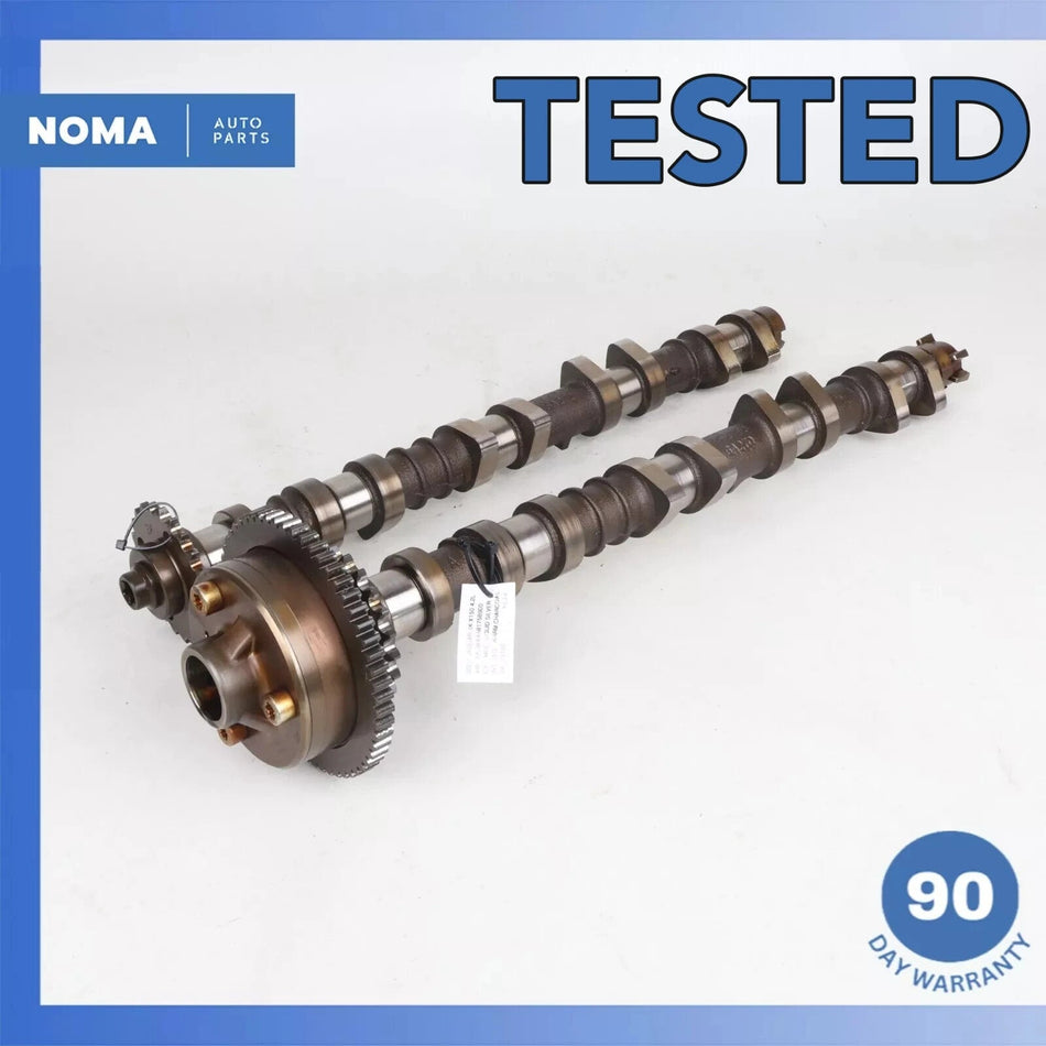 03-10 Jaguar X150 XK XJ8 Engine Right Exhaust & Intake Camshaft Set of 2 OEM