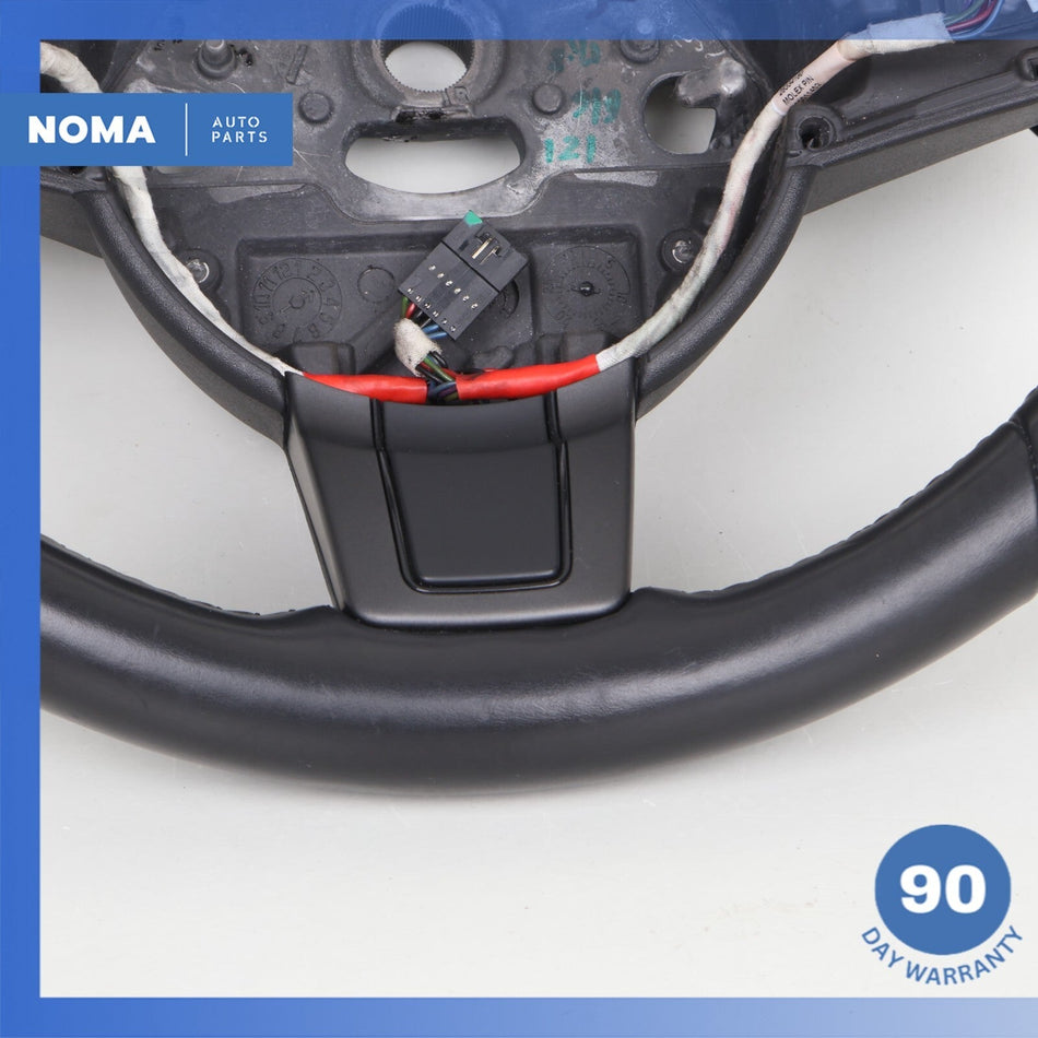14-20 Jaguar X152 F-Type Steering Wheel w/ Paddle Shifters Black OEM 60k