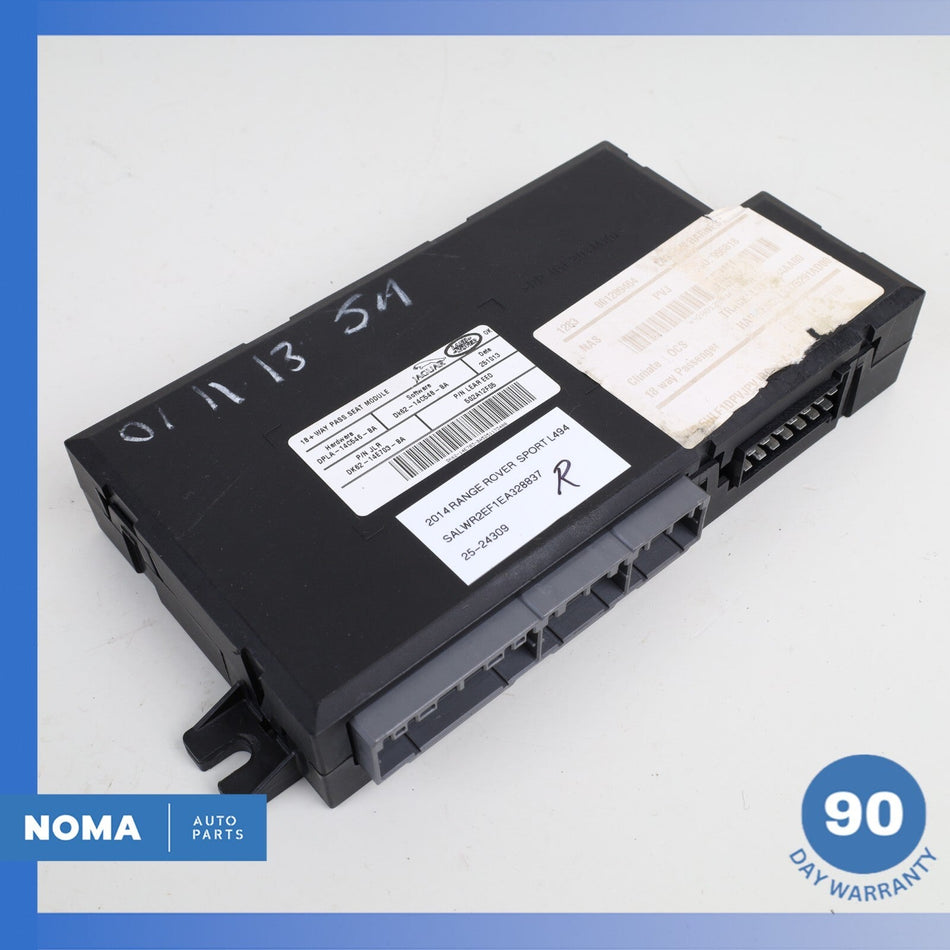 2014 Range Rover Sport L494 Front Right Passenger Side Seat Control Module OEM