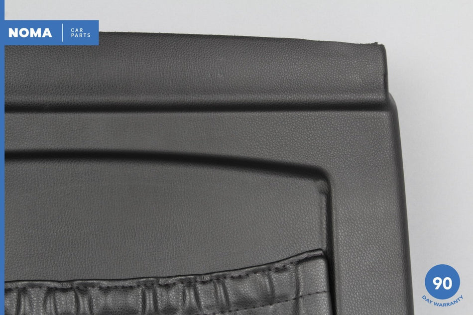 08-10 BMW 535i E60 Front Left or Right Seat Back Panel Cover 7015655 Schwarz OEM