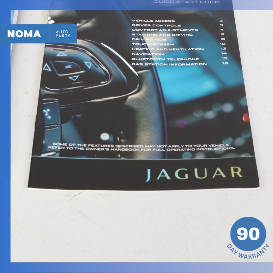2011 Jaguar X351 XJ Owner's Operator's Manual Book OEM
