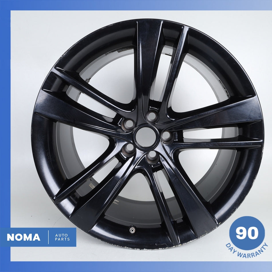 14-24 Jaguar X152 F-Type Windmill 10.5 x R20 20" Rear Wheel Rim Black OEM