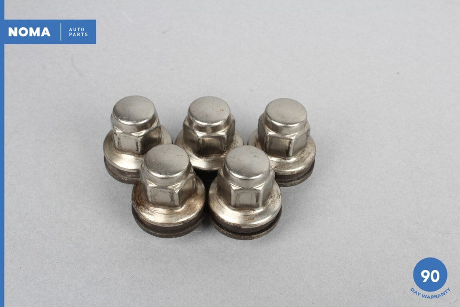 09-21 Jaguar XF X250 Wheel Lug Nuts Bolts Set of 5 1X431012AB OEM