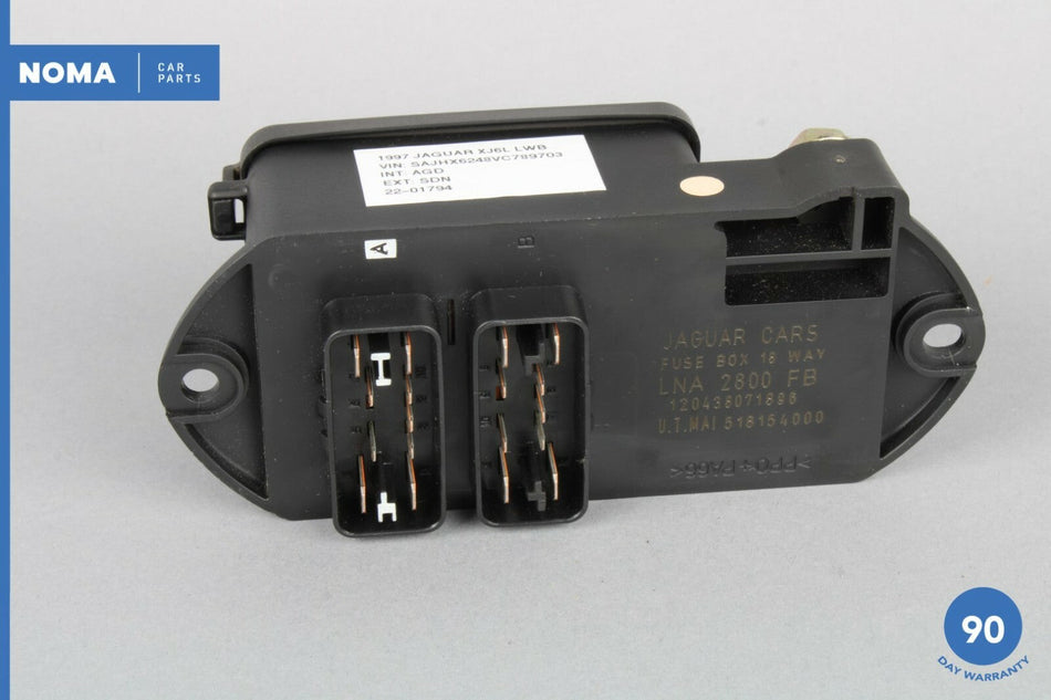 95-97 Jaguar XJ6 VDP X300 Front Motor Engine Bay Fuse Box LNA2800FB OEM