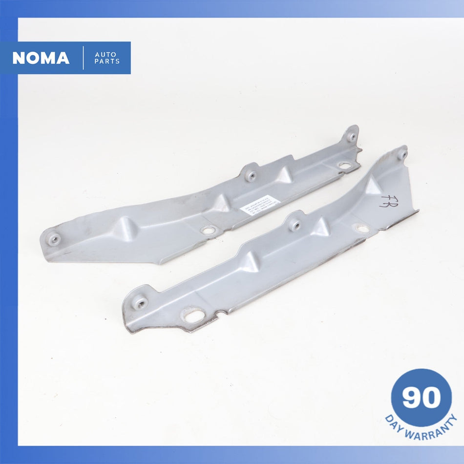 07-11 Jaguar X150 XK XKR Right & Left Side Fender Support Bracket Mount Set OEM